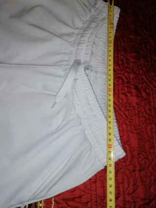 Pantalón jogger blanco Talla M