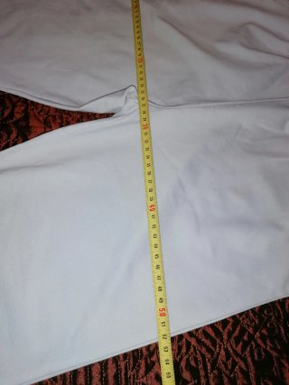 Pantalón jogger blanco Talla M