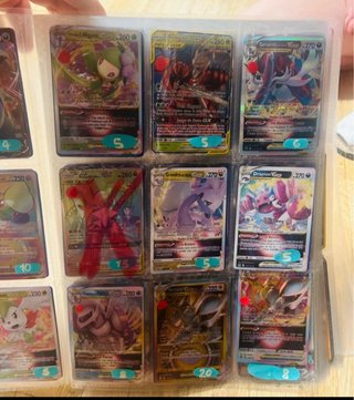 Cartas Pokémon V y VMAX