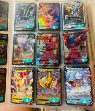 Cartas Pokémon V y VMAX