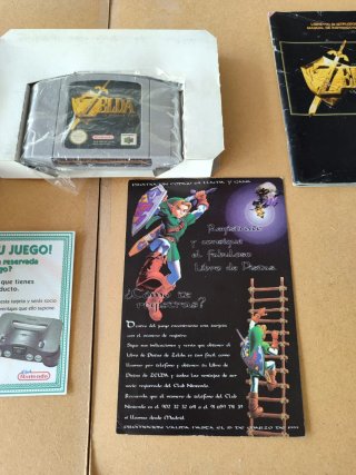 Zelda Ocarina of Time Nintendo 64 Completo