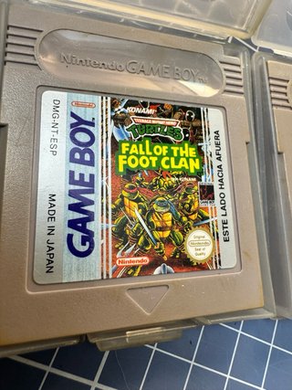 Juegos Game Boy: Belmont's Revenge, TMNT, Jurassic