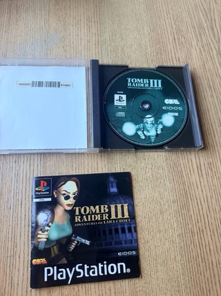 Tomb Raider III PS1 PAL 🇪🇸