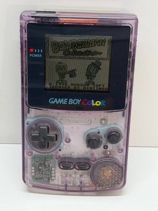 Game Boy Color Purple - Audio Amplificado