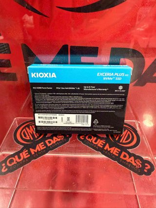 Disco Duro Kioxia Exceria Plus G3 / 2 TB, Nuevo.