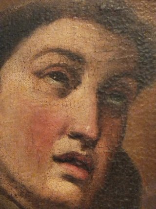 San Antonio de Padua S. XVIII, oleo sobre lienzo