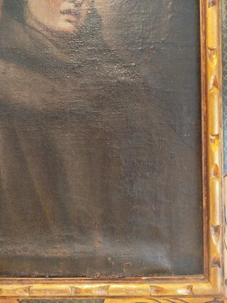 San Antonio de Padua S. XVIII, oleo sobre lienzo
