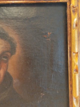 San Antonio de Padua S. XVIII, oleo sobre lienzo