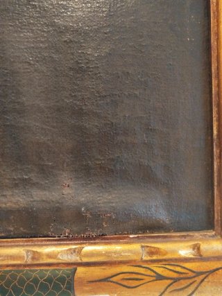 San Antonio de Padua S. XVIII, oleo sobre lienzo