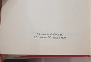 Libro novela La zona muerta 1 edición 1981