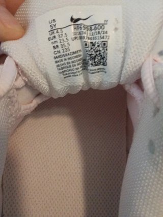 Zapatillas Nike Niña Rosa y Blanca