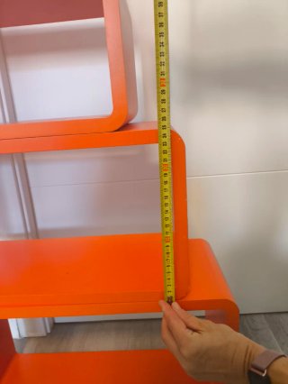 Estanterías Naranja madera