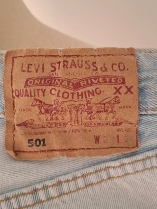 Jeans Levi's 501 USA anni '90