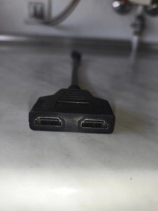 Cable HDMI macho a 2 HDMI hembras