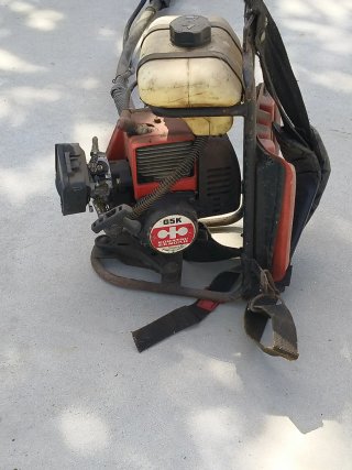 Cortasetos de gasolina largo