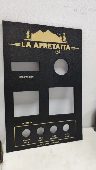 CUADRO DE MANDOS CAMPER PERSONALIZADO – IMPRESIÓN