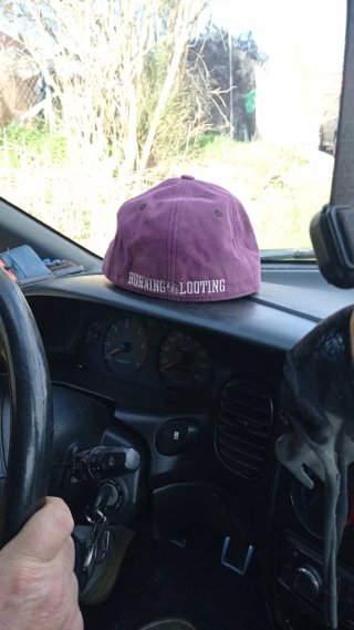 Gorra GRIMEY Morada Talla 7 1/8