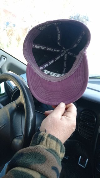 Gorra GRIMEY Morada Talla 7 1/8