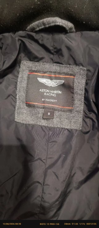 Chaqueta Hackett Aston Martin Negra