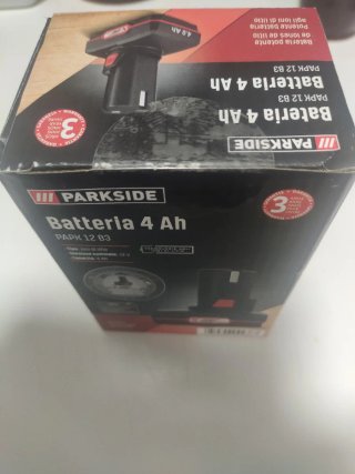 Batería Parkside 12V 4Ah Litio PAPK 12 B3