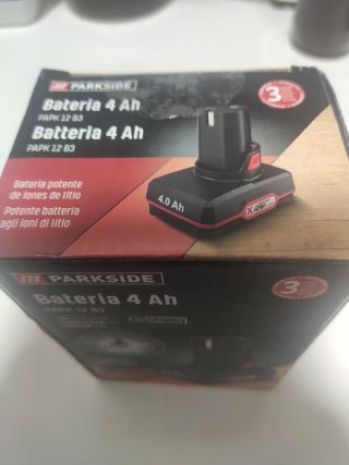 Batería Parkside 12V 4Ah Litio PAPK 12 B3