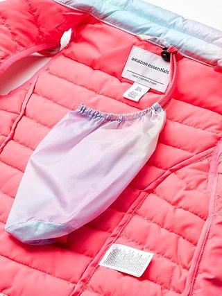 Niñas Chaleco Plumífero Plegable Amazon Essentials