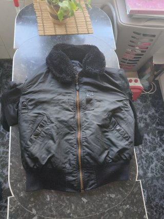 Chaqueta Bomber Alpha Industries Negra