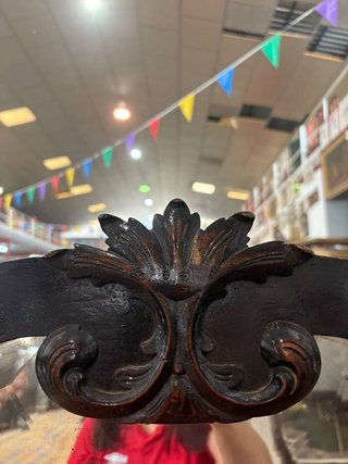 ANTIGUO ESPEJO DE MADERA