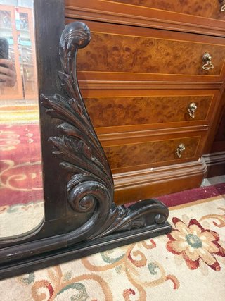 ANTIGUO ESPEJO DE MADERA