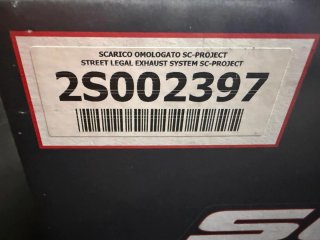 Escape SC Project Aprilia RS 660 Homologado