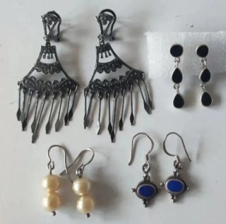 Pendientes Plata de Ley Diseño Exclusivo