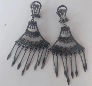 Pendientes Plata de Ley Diseño Exclusivo