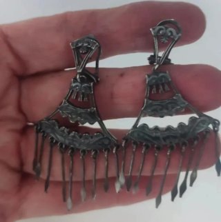 Pendientes Plata de Ley Diseño Exclusivo