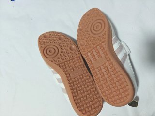 Merceditas Adidas samba jane Blancas y Rosas 38