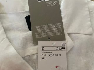 Conjunto Camisa y Pantalón H&M Blanco Nuevos