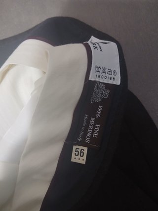 Pantaloni Uomo Eleganti Grigio Scuro