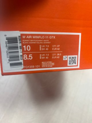 Nike Winflo 11 Gore-Tex Bianche Uomo