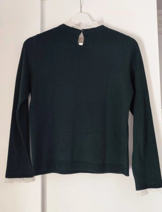 Jersey fino con encaje