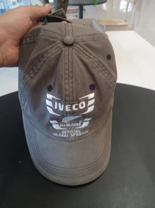 Gorra IVECO All Blacks Oficial Global Sponsor