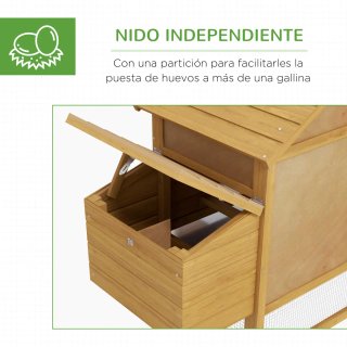 Gallinero Madera Exterior XXL