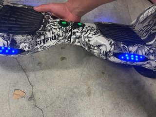 Patinete Eléctrico 2 Ruedas Diseño Calaveras