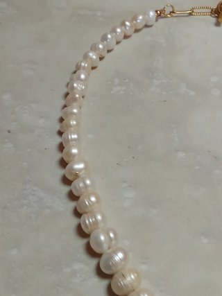 Collar Perlas Agua Dulce Barrocas