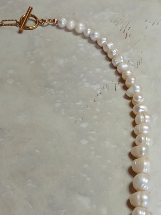Collar Perlas Agua Dulce Barrocas