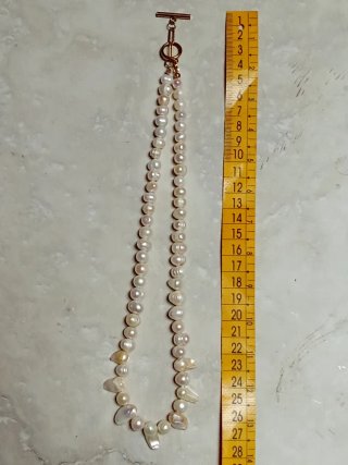 Collar Perlas Agua Dulce Barrocas