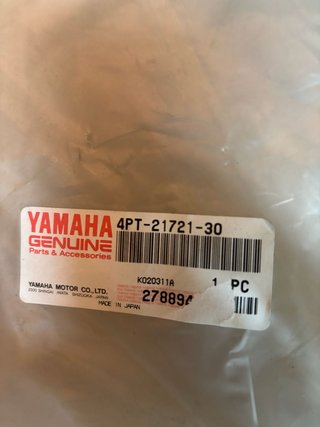 Tapa Lateral Derecha Yamaha 4PT-21721-30