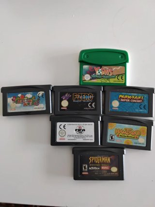 Juegos Nintendo GBA (Super Mario, F-Zero, Mario Ka