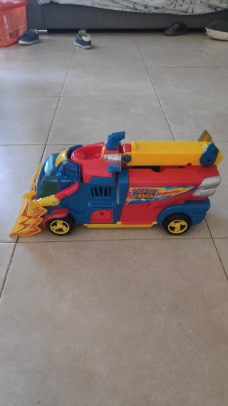 Superthings Robot Tigre Rojo Azul Dorado