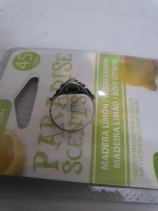 Anillo Plata con Piedra Naranja Ovalada