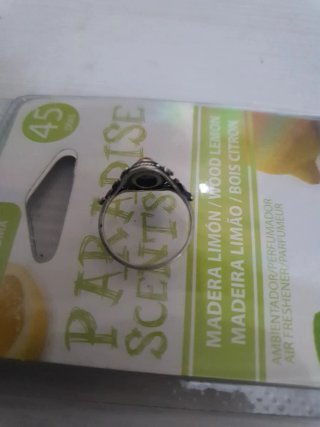 Anillo Plata con Piedra Naranja Ovalada