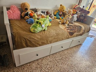 Cama nido matrimonio 1,60 madera